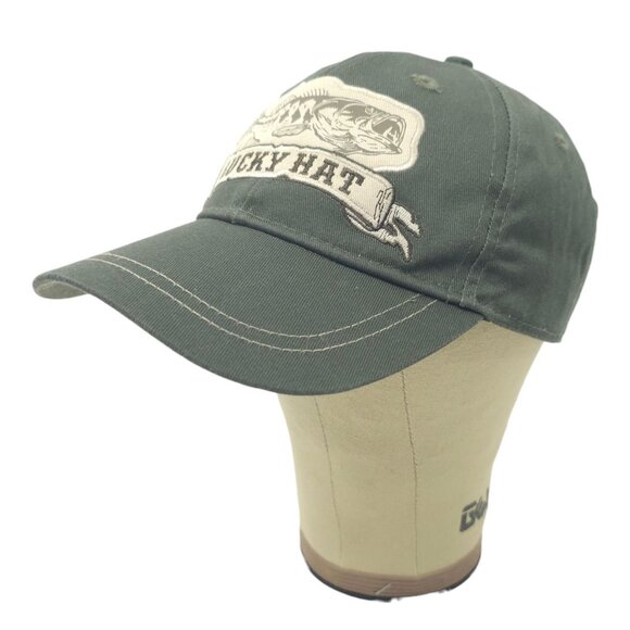 Lucky Hat Fishing Outdoor Snapback Cap Trucker Baseball Patch Bass Infinity - Picture 2 of 14